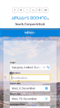 Mobile Screenshot of airwaysbooking.com